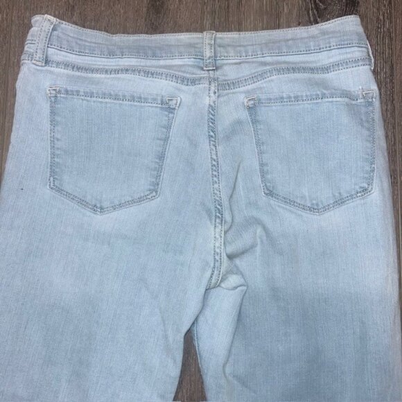 Banana Republic Skinny Fit Jeans Women's 29/8 Blue 5-Pocket Light Wash - Picture 6 of 6